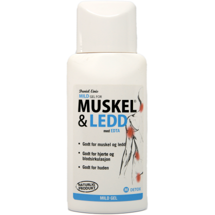 Mild Muskel & ledd gel med edta, 150 ml