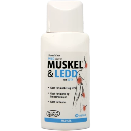 Mild Muskel & ledd gel med edta, 150 ml