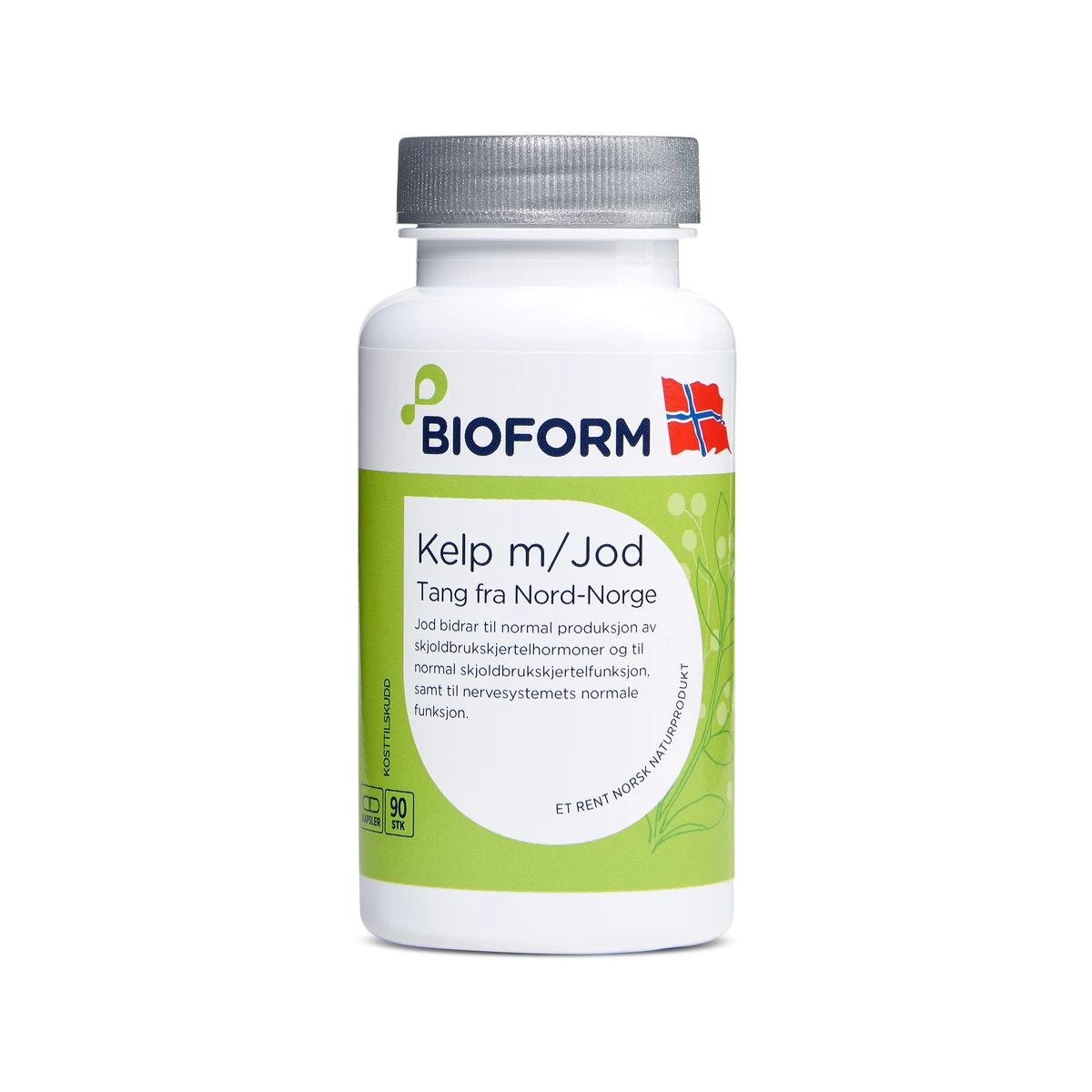 Kelp Kelp med Jod 60 kapsler - Bilde 1
