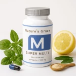 Super Multi – Komplett naturlig multivitamin med optimaliserte opptak (60 kapsler) - Bilde 3