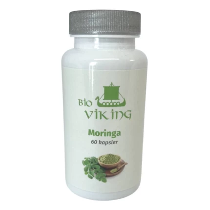 Økologisk Moringa fra BioViking 60 kapsler