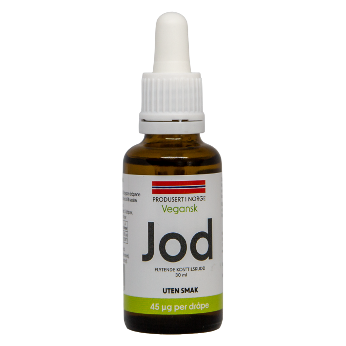 Flytende Jod – 30 ml (45 µg per dråpe) - Bilde 1
