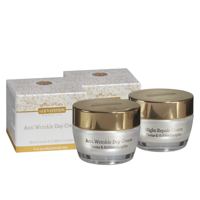 TILBUD! Gold Edition Anti Wrinkle Day & Night GE03 + GE02 (Dødehavspakke)