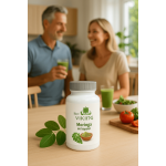 Økologisk Moringa – 60 kapsler med naturlig energi og antioksidanter - Bilde 2