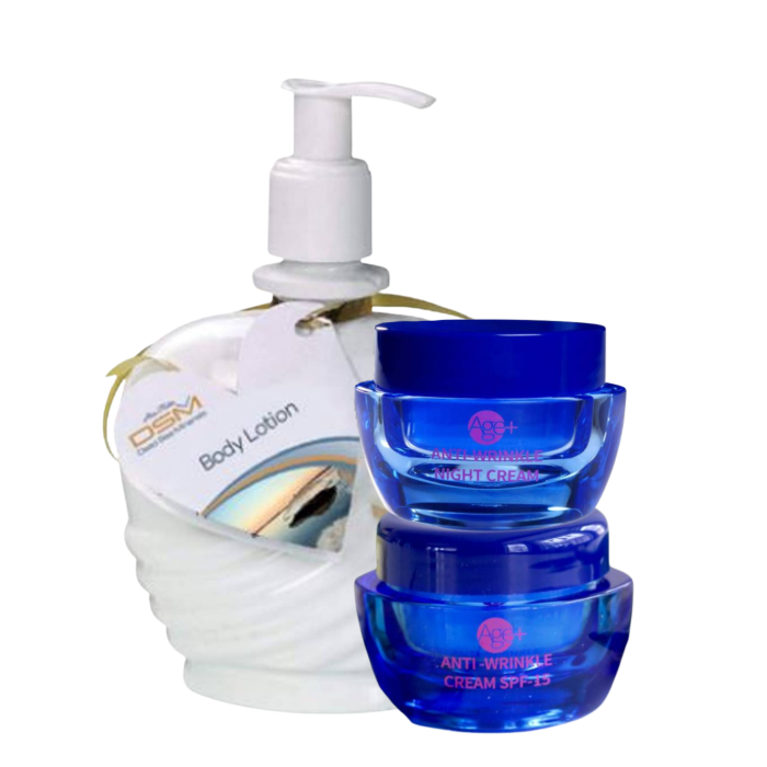 Anti-rynke DAG & NATTKREM med BODYLOTION - pakke - Bilde 1