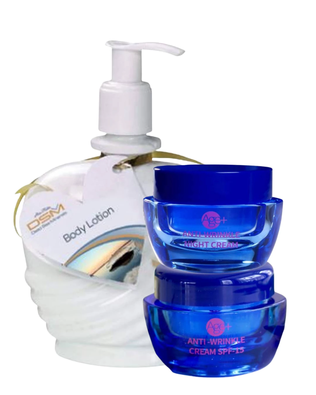 Ant-rynke dag og nattkrem med bodylotion Anti-rynke DAG & NATTKREM med BODYLOTION - pakke - Bilde 1