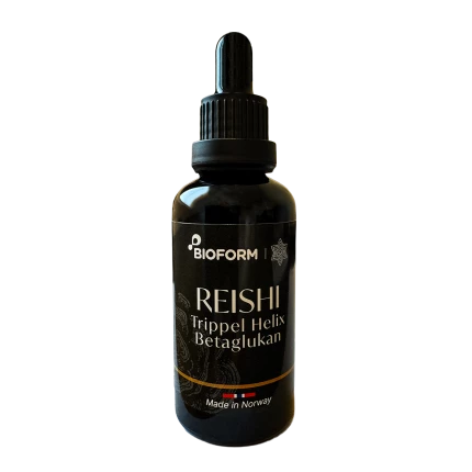 Reishi Beta-Glukaner Fermentert Flytende Ekstrakt – Immunstøtte (50 ml)