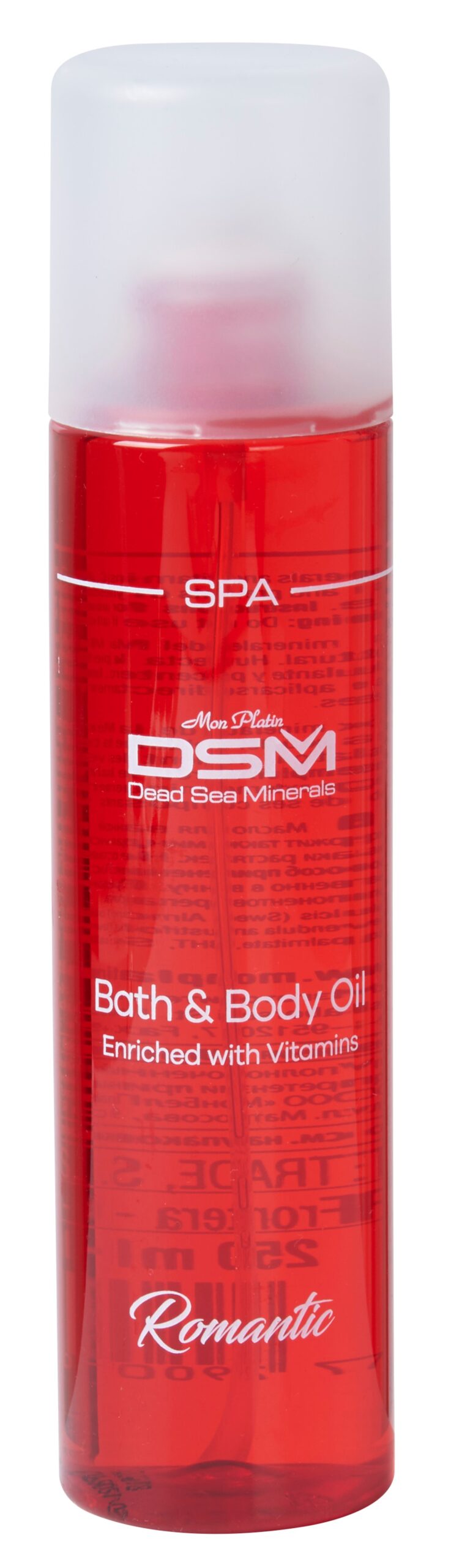 DSM74 bath&body oil romantic Bath & Body Oil Romantic Red - Bilde 1